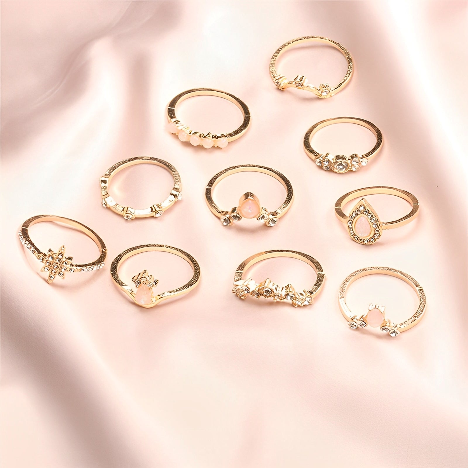 Luna – Premium-Paket mit 8 bis 12 einzigartigen Ringen
