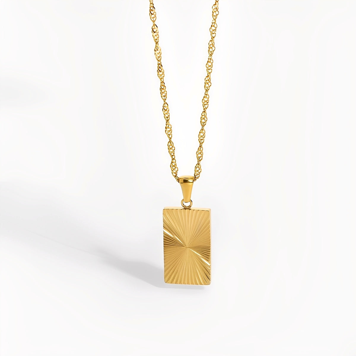 Aurelie – Sonnenhalskette mit Medaille