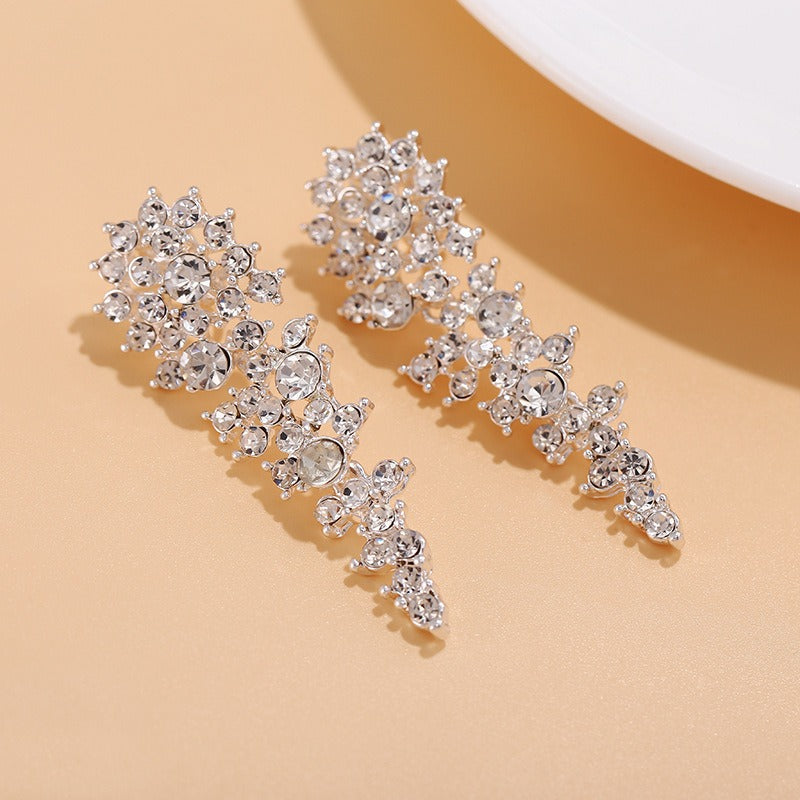 Eloise – Clip-Ohrringe mit Strass ohne Piercing