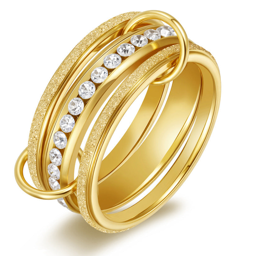 Glenda – Stapelbarer Diamantring