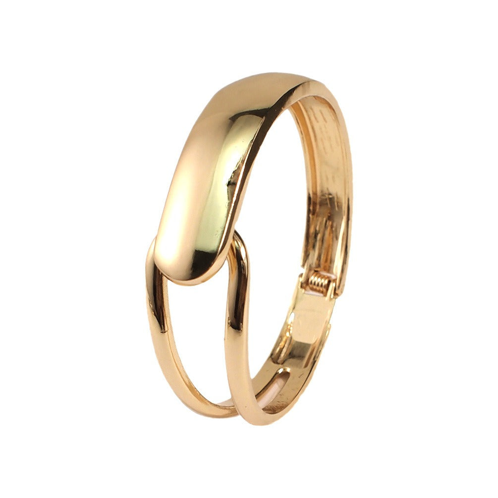 Alyssa – Elegantes goldenes Armband