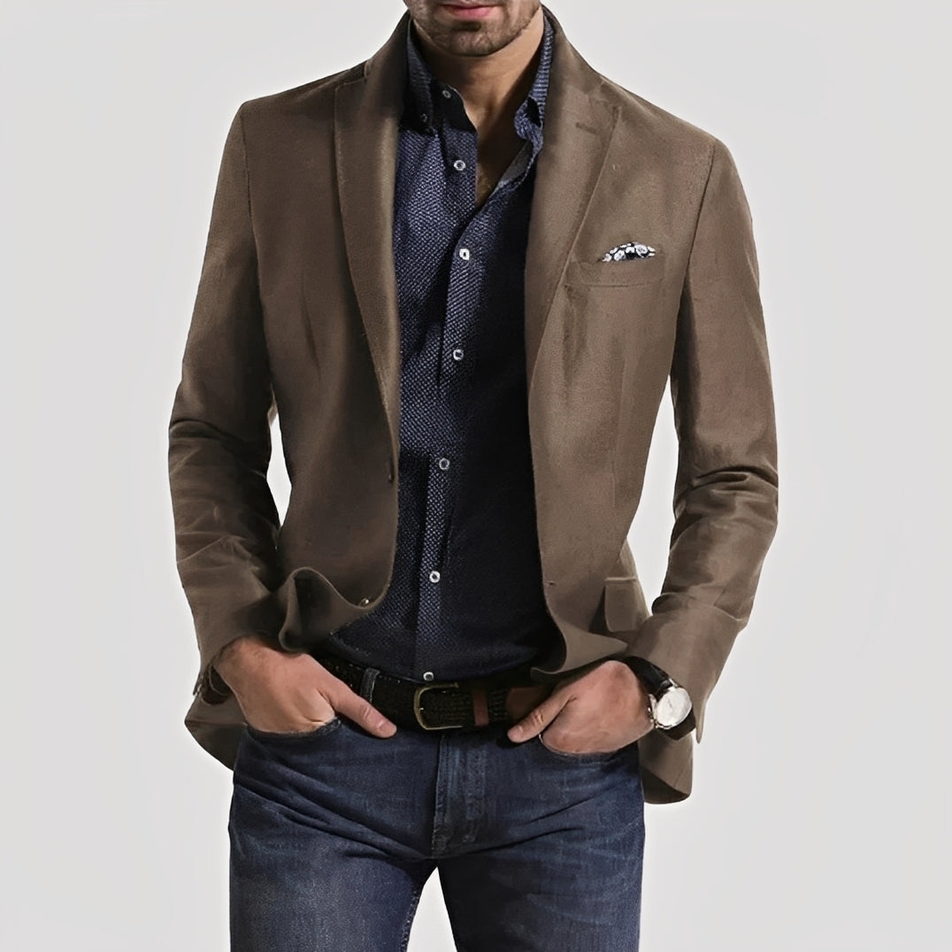 George - Stilvoller Herrenblazer mit Zweiknopfverschluss