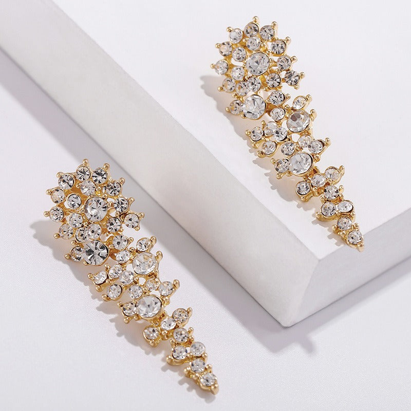 Eloise – Clip-Ohrringe mit Strass ohne Piercing