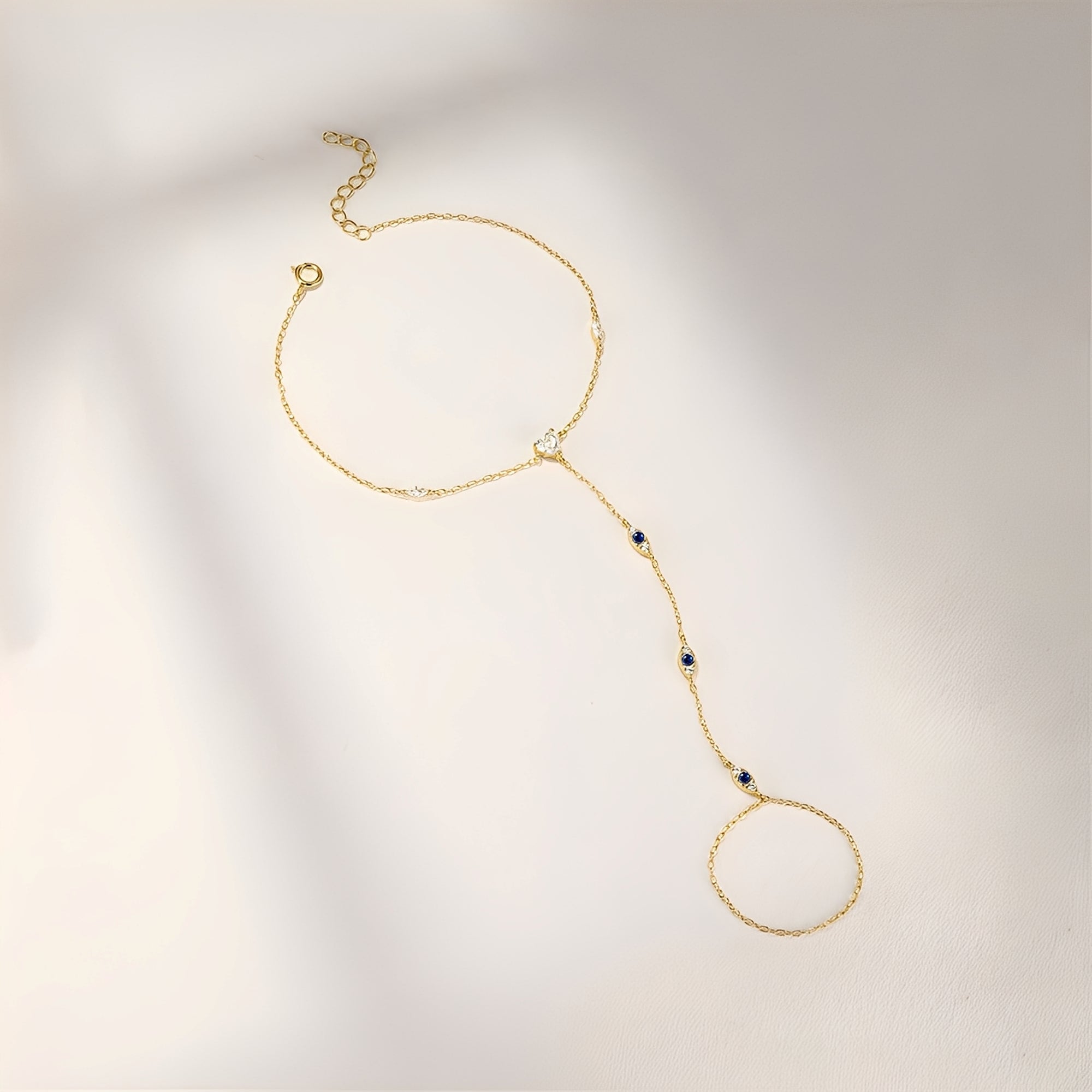 Milley – Doppelkettenarmband aus 925er Silber
