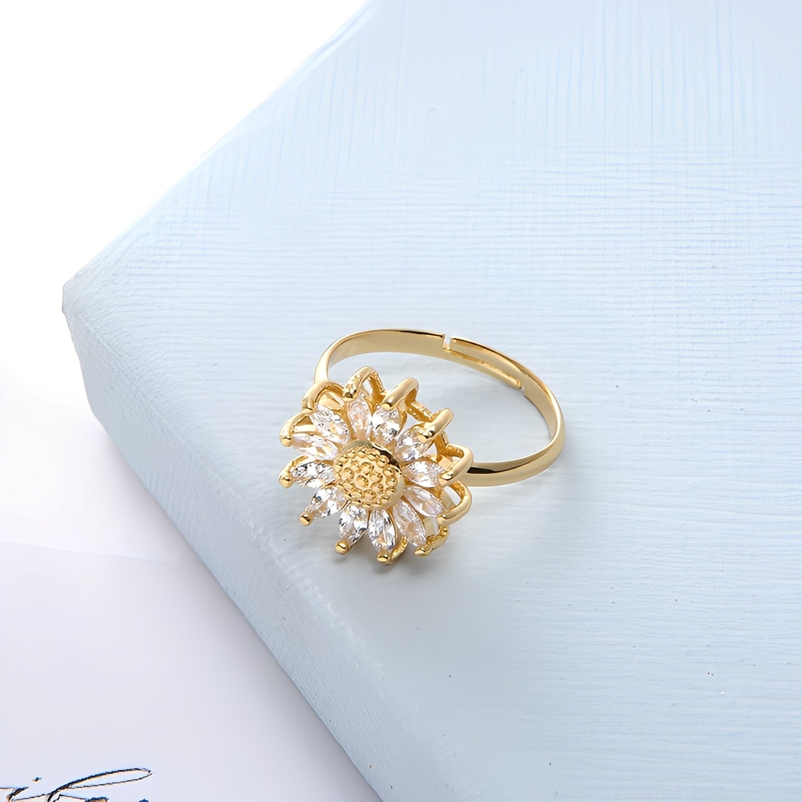Elina – 18 K Goldset auf Kupfer
