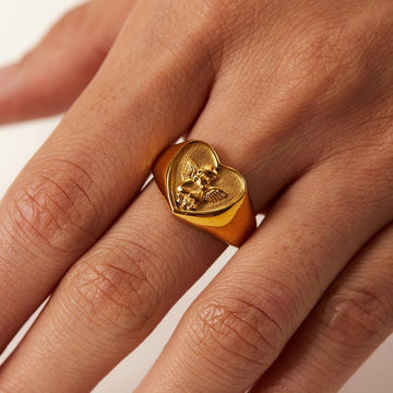 Oriane – Herzring hohe Eleganz