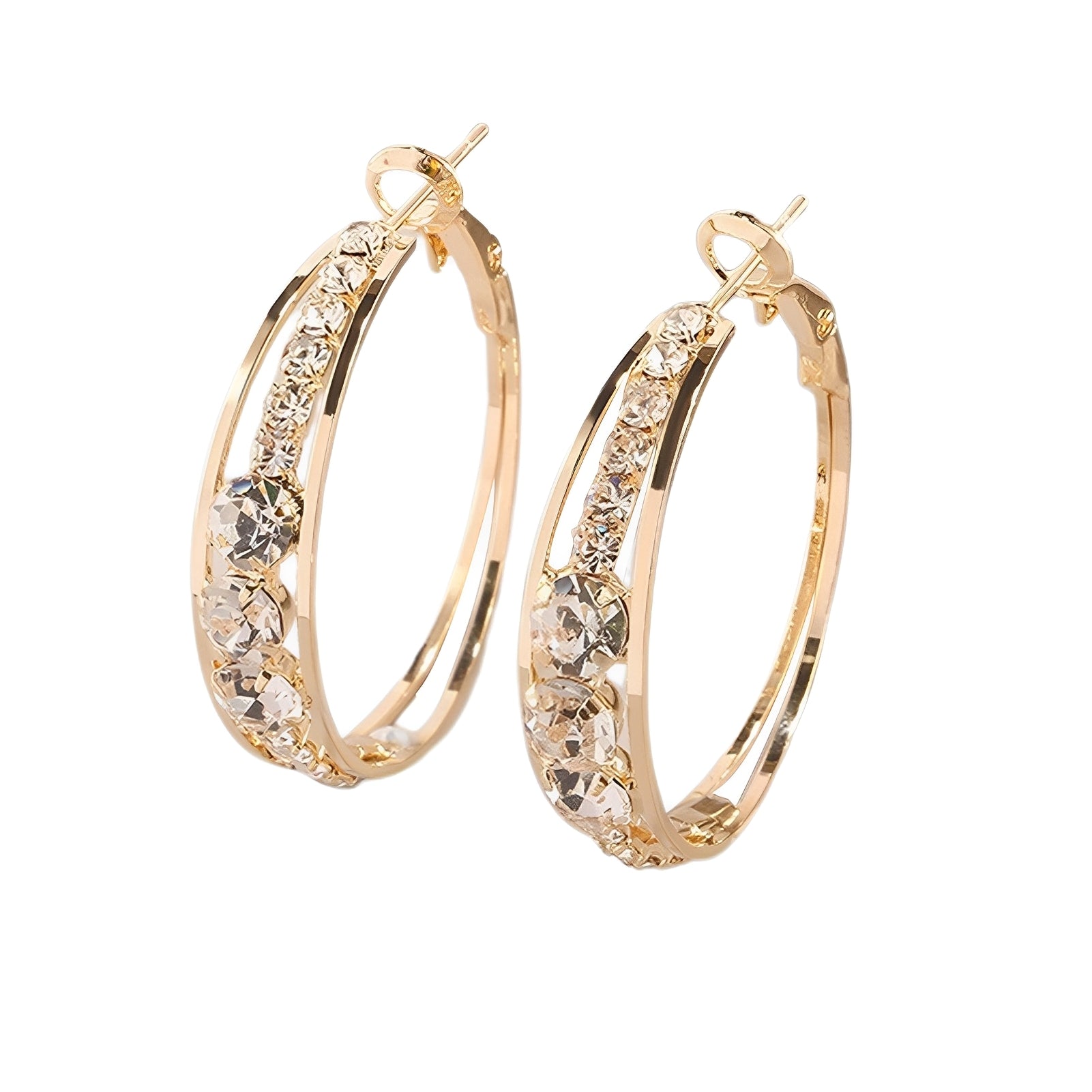 Alina – Elegante Hoops mit Glanz