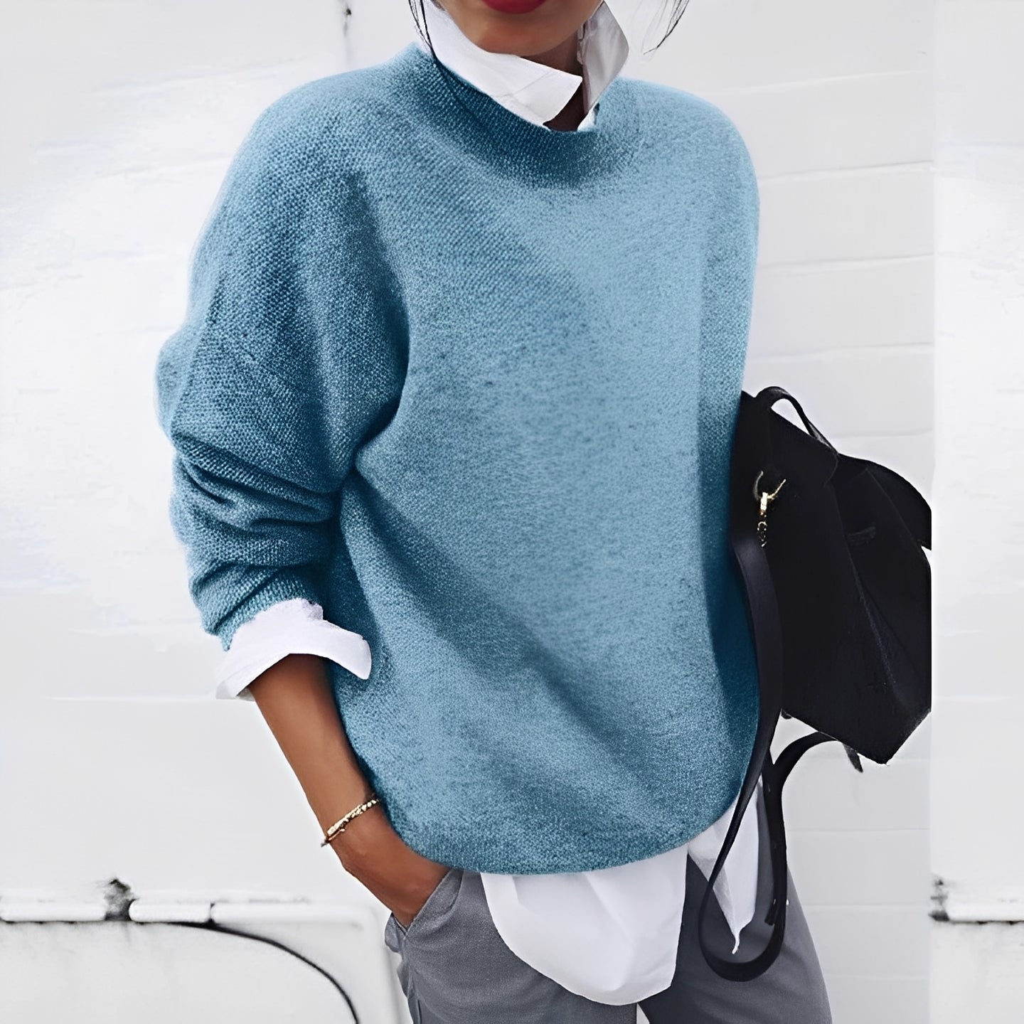 Zinnia - Ein bequemer und lässiger Damenpullover