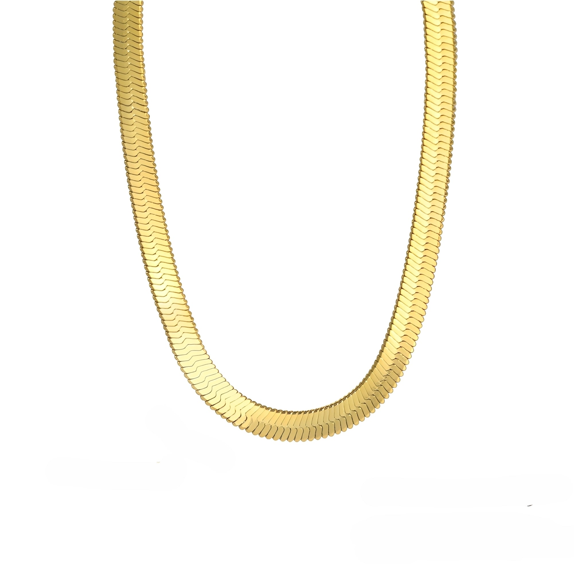 Naomie – Choker-Halskette aus Schlangenketten