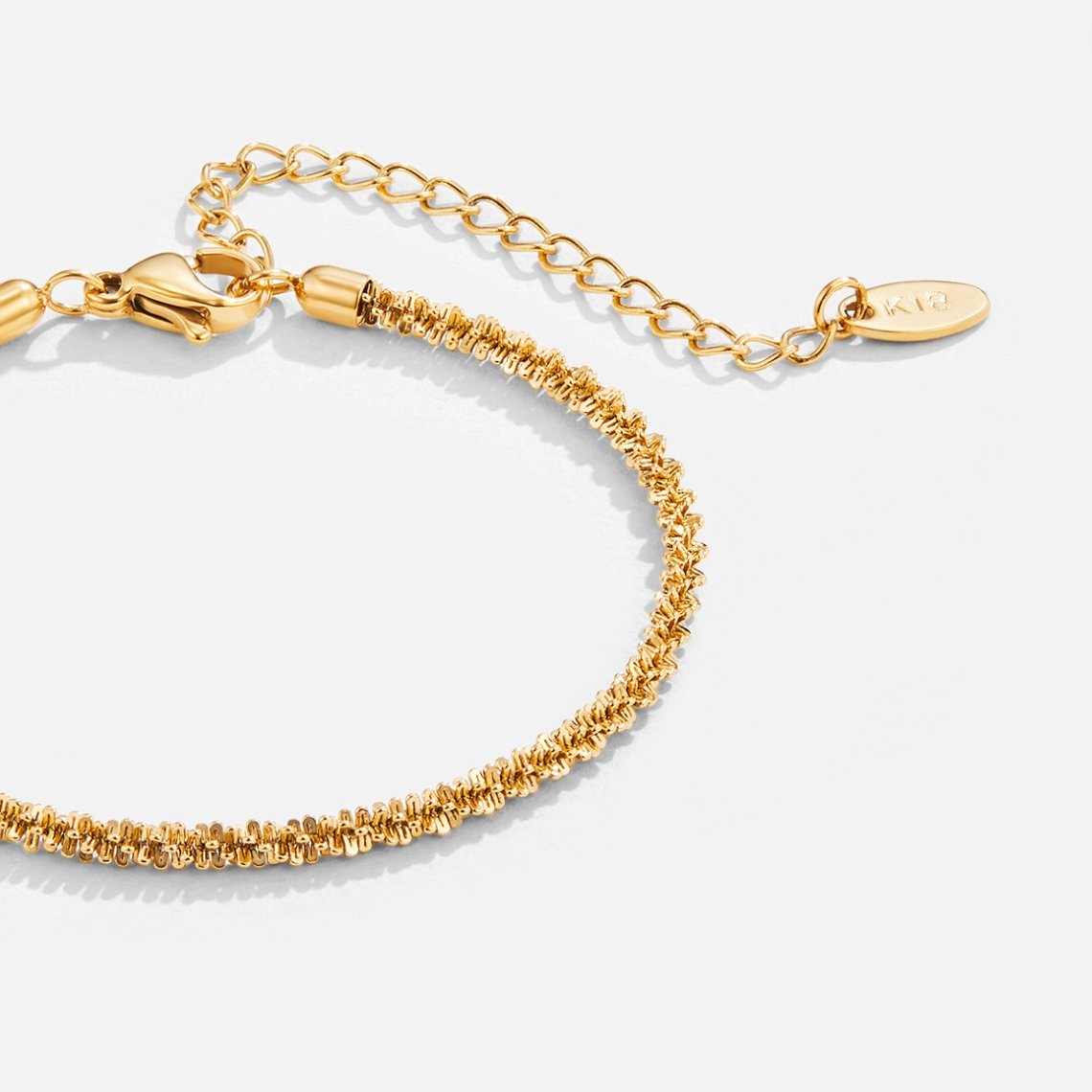 Kai – Raffiniertes 18K Goldarmband