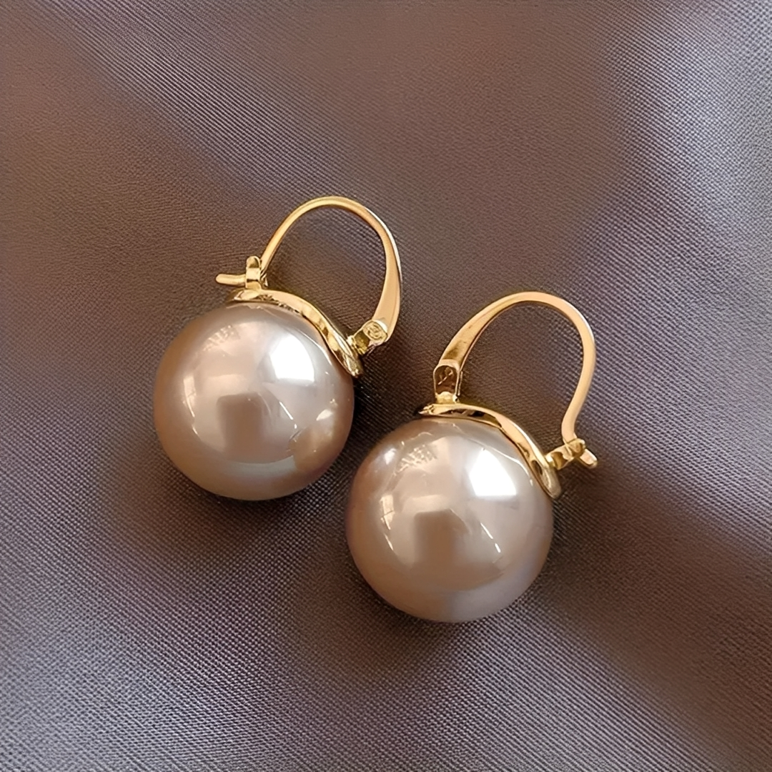 Ariane – Sublime Ohrringe aus Gold und Perle
