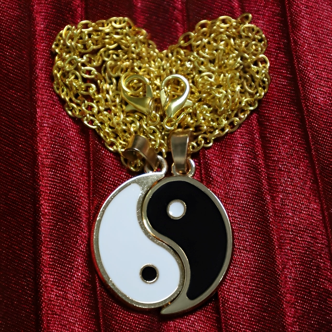 Tao – Trennbare Yin Yang-Halskette für Paare oder Freunde