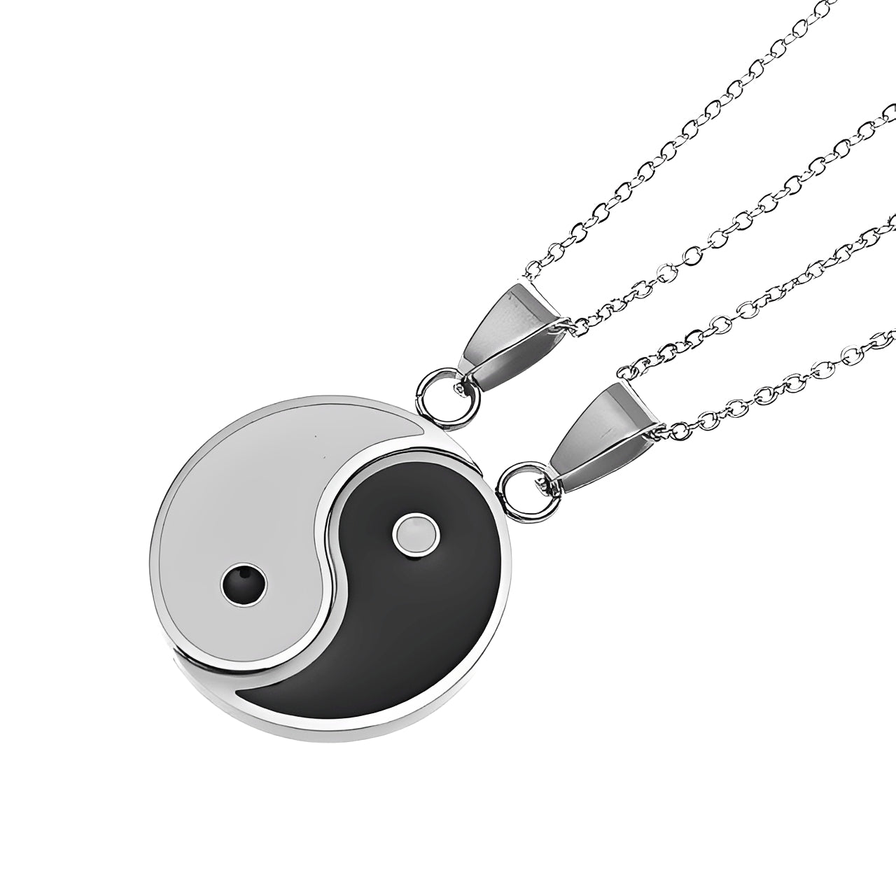 Tao – Trennbare Yin Yang-Halskette für Paare oder Freunde