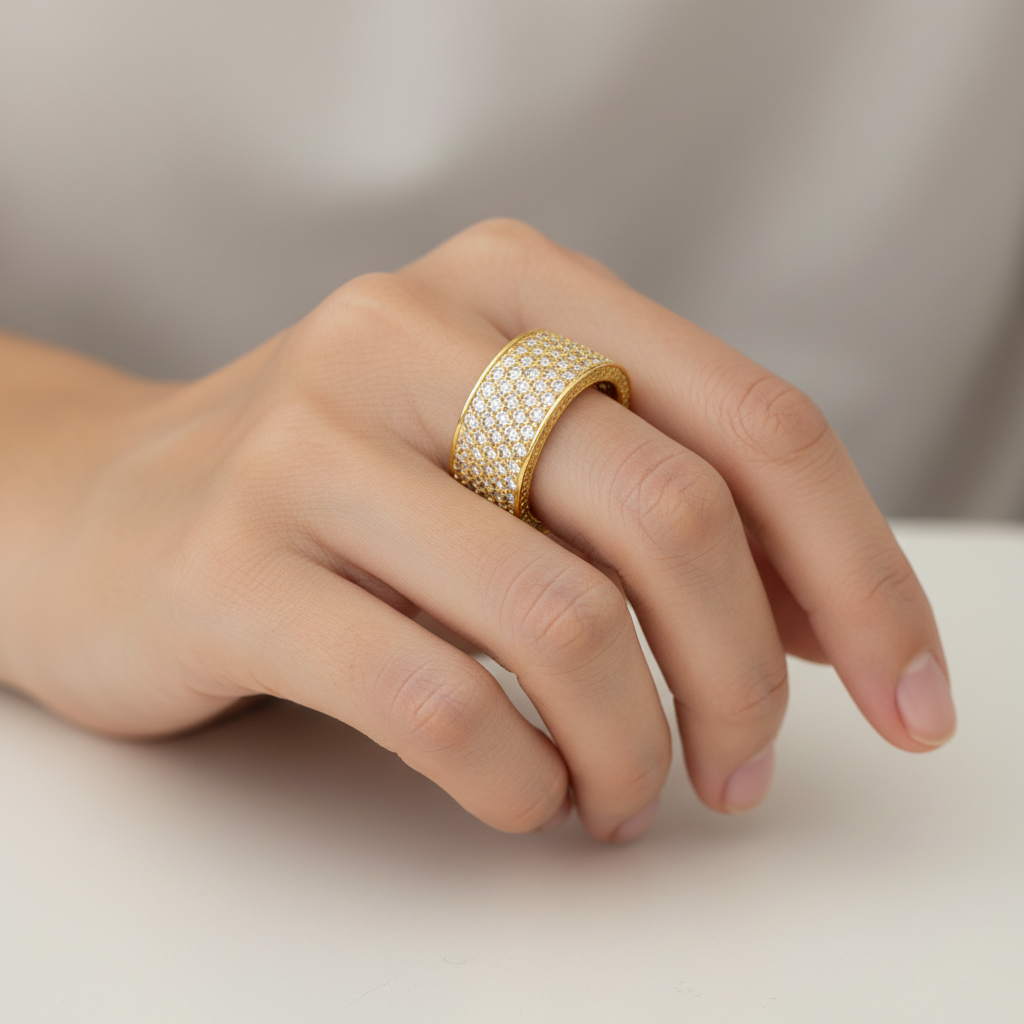 Tally – Ring mit eingearbeitetem Zirkon