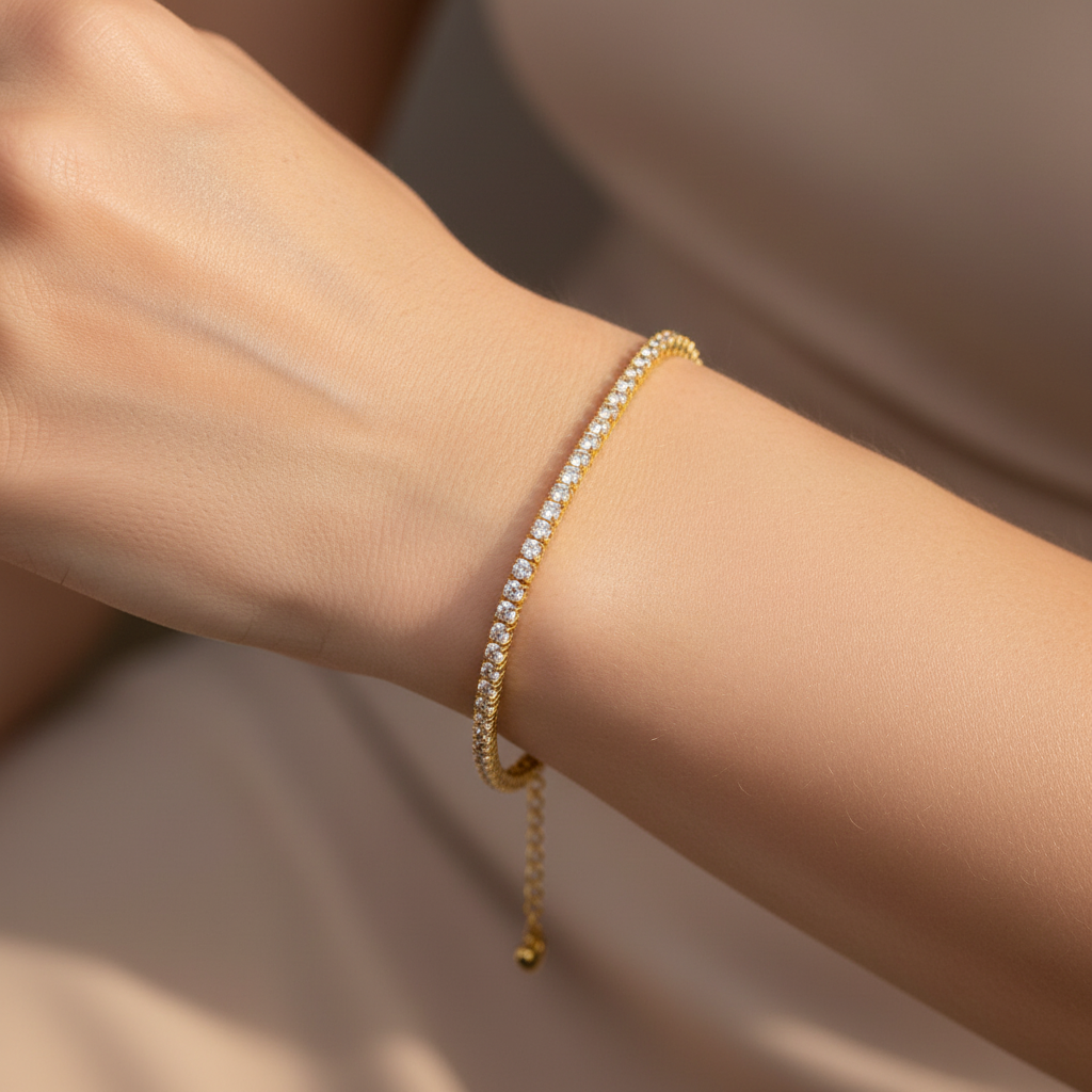 Cher – Elegantes Armband mit Zirkonia